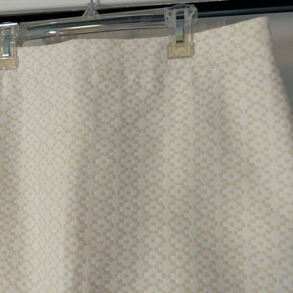 J Crew NWT Yellow and White Midi Skirt - Picture 2 of 6